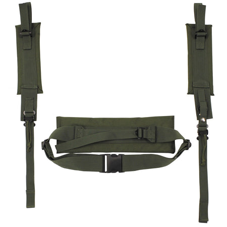 MFH Padded Shoulder Waist Straps Belts Alice Pack Padded LC1 LC-1 Green
