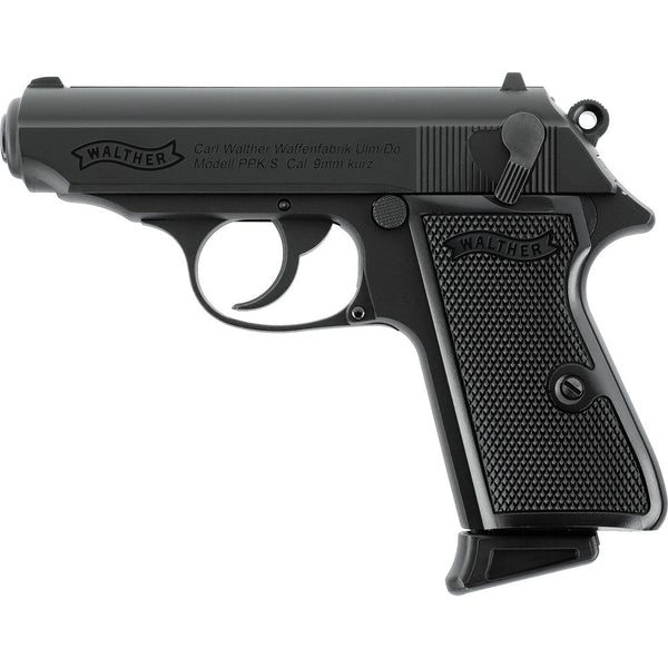 Walther PPK/S Airsoft Pistol GBB Black