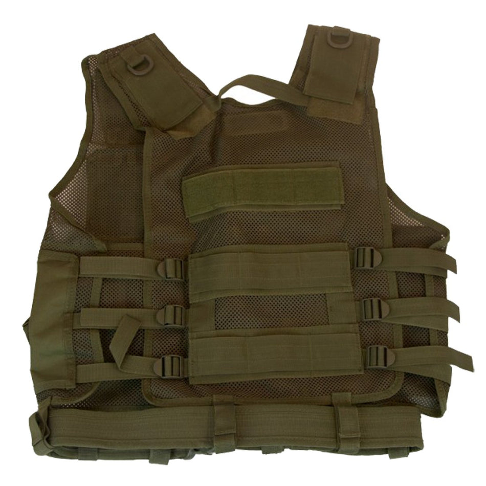 Swiss Arms Light Weight Quick Draw Airsoft Vest Green