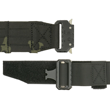 8 Fields Laser Cut Molle Tactical Duty Range Belt QR CP Night Camo
