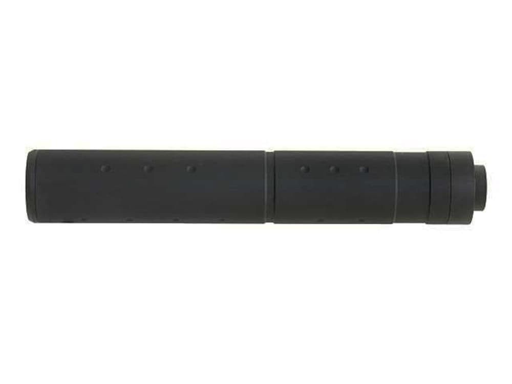 Metal Barrel Extension Silencer 195x30mm Black