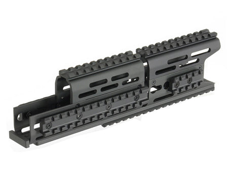 Cyma Airsoft AK Modular Key-Mod Front Handguard Long Black
