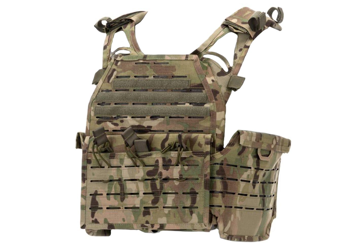 Invader Gear Reaper Plate Carrier Molle Army Vest Multicam