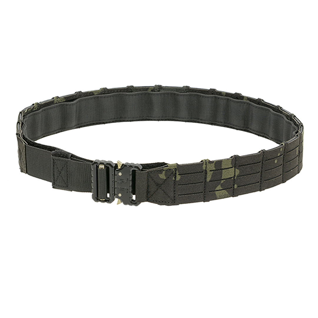 8 Fields Laser Cut Molle Tactical Duty Range Belt QR CP Night Camo
