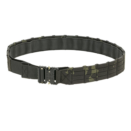 8 Fields Laser Cut Molle Tactical Duty Range Belt QR CP Night Camo