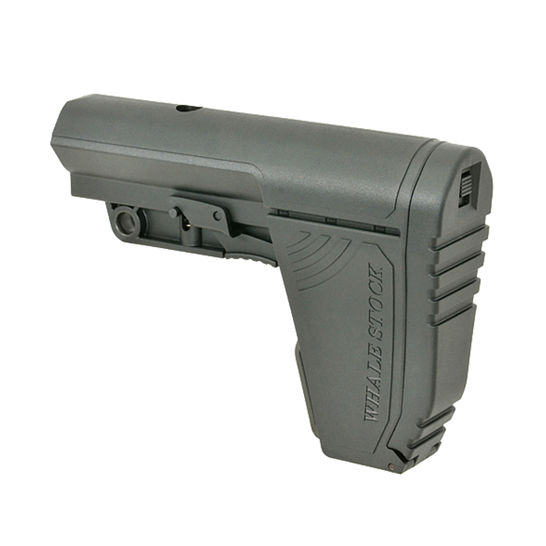 Cyma Adjustable Whale Stock For Airsoft AR-15 M4 Black