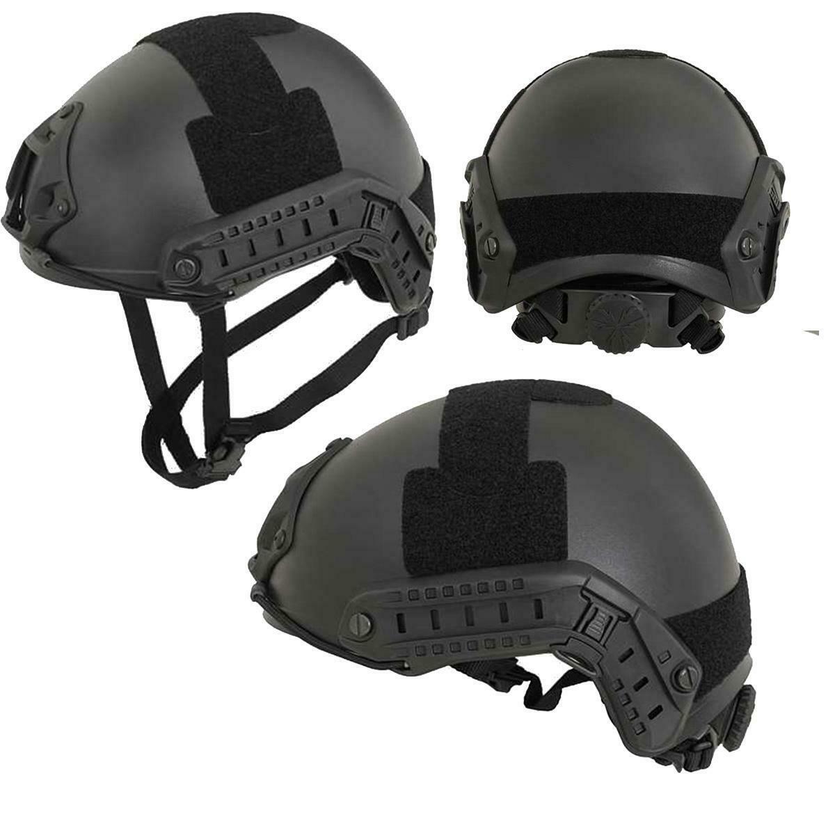 Emerson Airsoft Adjustable MH Fast Helmet Black