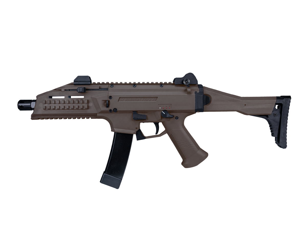 ASG CZ Scorpion EVO 3 A1 Airsoft Rifle Dark Earth FDE-DT Model