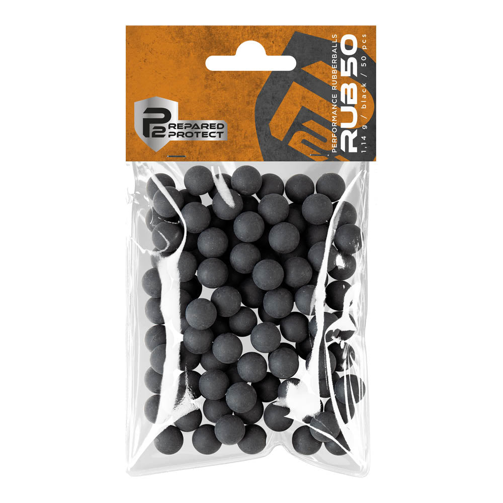Umarex P2P Performance High Quality Rubber Balls .50 Ammo 50 Pack 