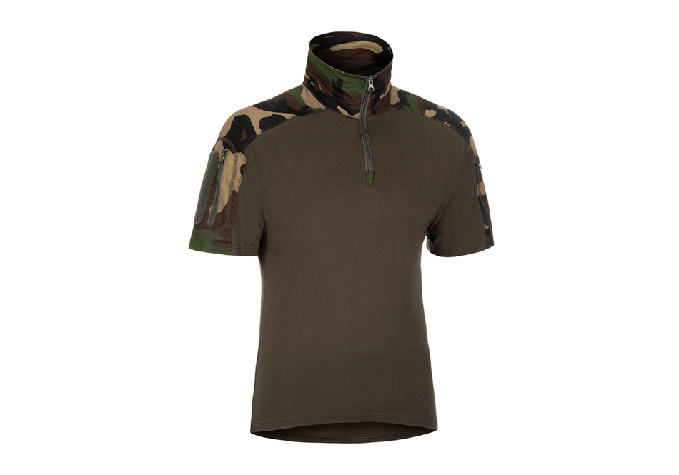 Invader Gear Short Sleeved UBACS Combat Shirt Woodland