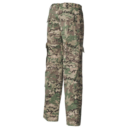 MFH US Field Mens Trousers Cargo Pants Op Camo