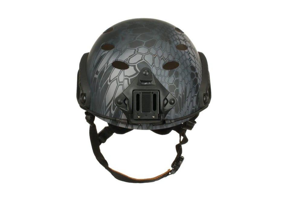 FMA FAST PJ Airsoft Helmet Simple Version Typhon Night Camo XL-58-61cm