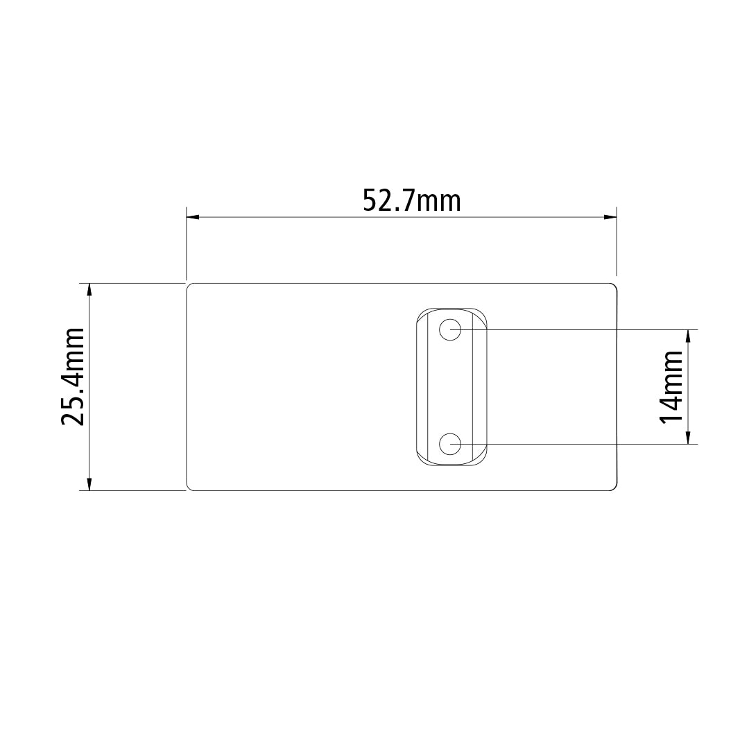 ASG CZ Shadow 2 Airsoft Pistol Optics Scope Plate Mount