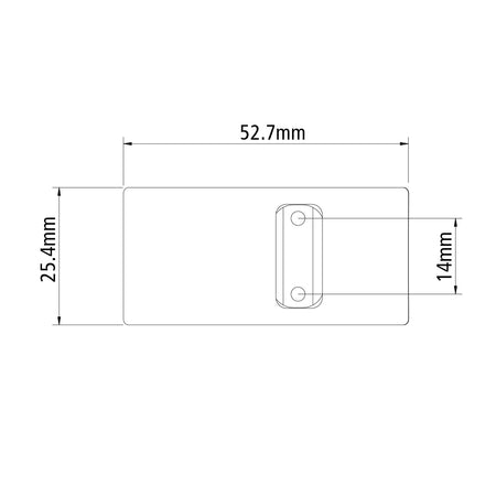 ASG CZ Shadow 2 Airsoft Pistol Optics Scope Plate Mount