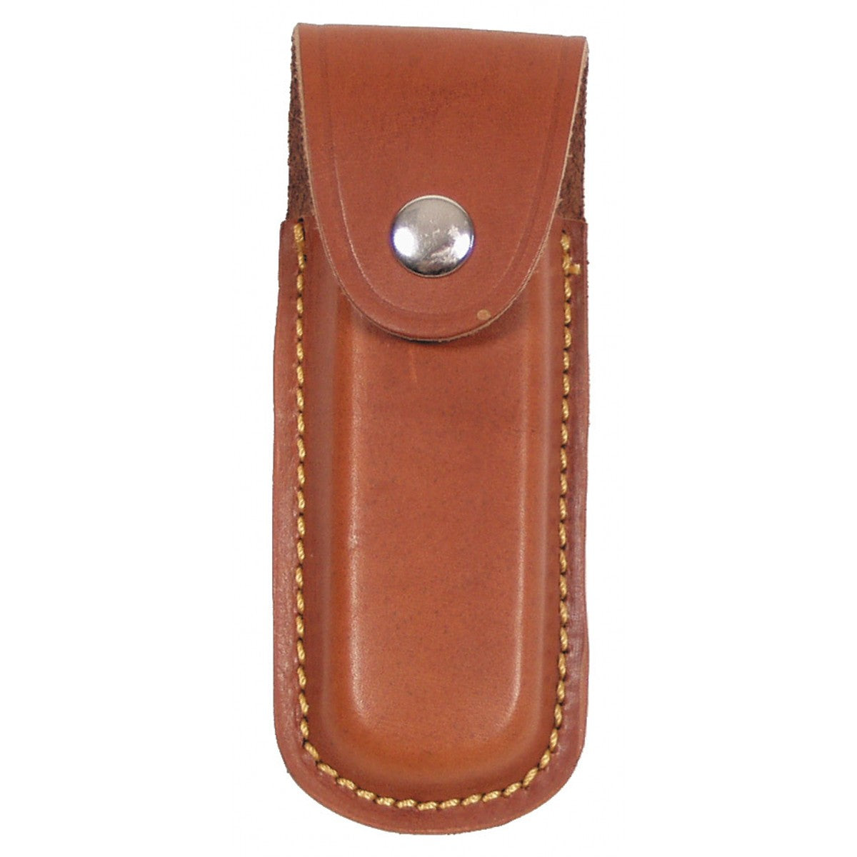Fox Belt Leather Pocket Knife Pouch Carry Case Brown