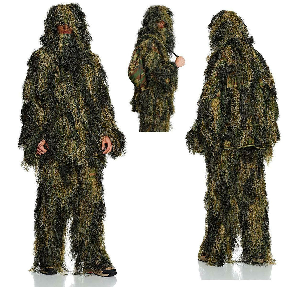 Mil-Tec Ghillie Suit 4 Piece Woodland