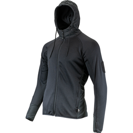 Viper Mens Storm Hoodie Jacket Black