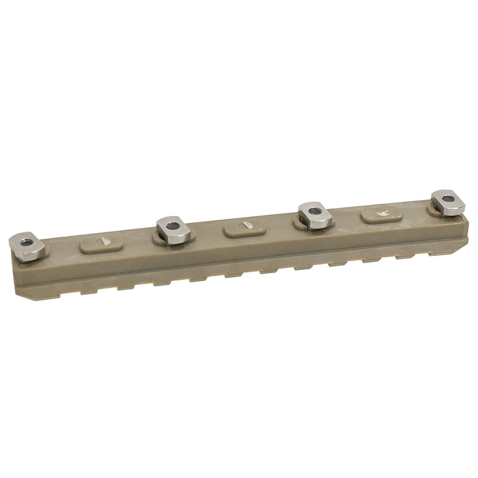 Ares Amoeba 5" M-Lok Key Rail Mount 2pcs Dark Earth