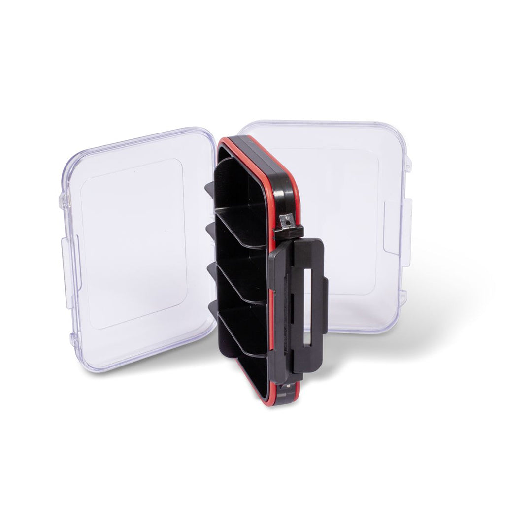 Magic Trout UL Fishing Tackle Box Lake Clear/Black/Red