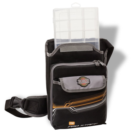 Zebco Pro Staff Shoulder Fishing Tackle Bag with Tackle Box