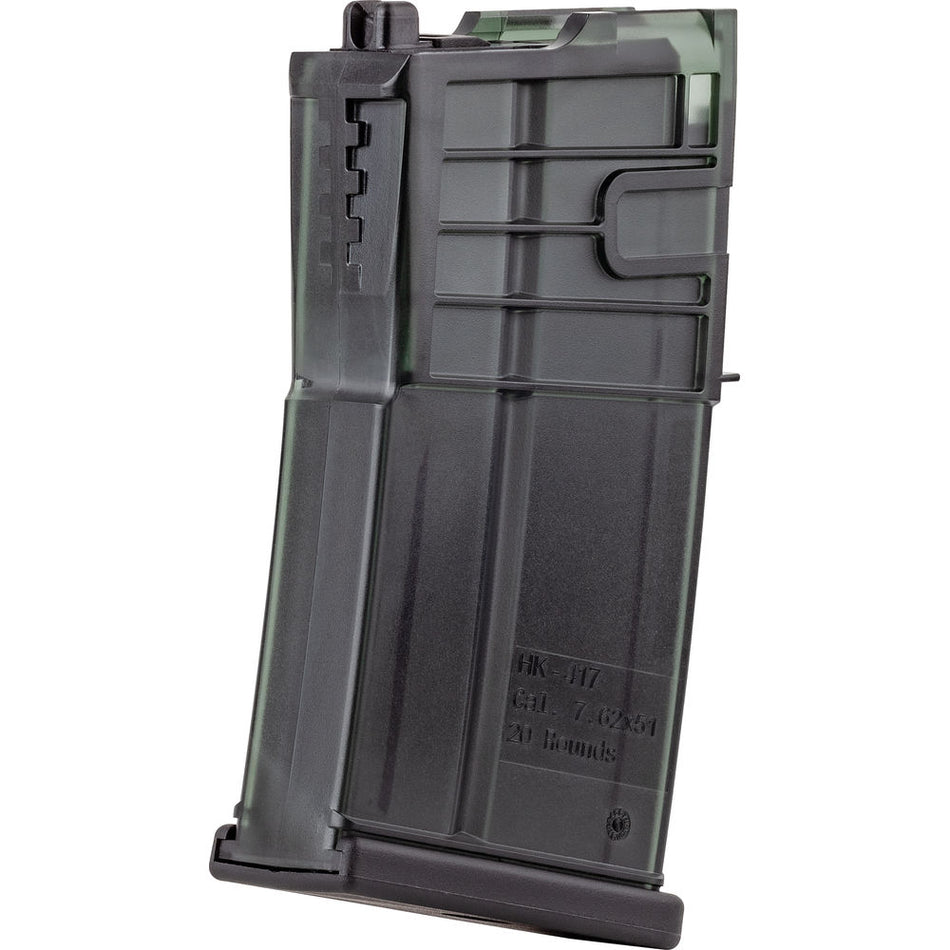 Umarex H&K Airsoft HK417 D GBB Gas Magazine Black 6mm bb's