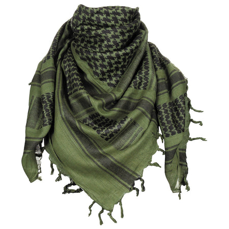 MFH Shemagh Green & Black 