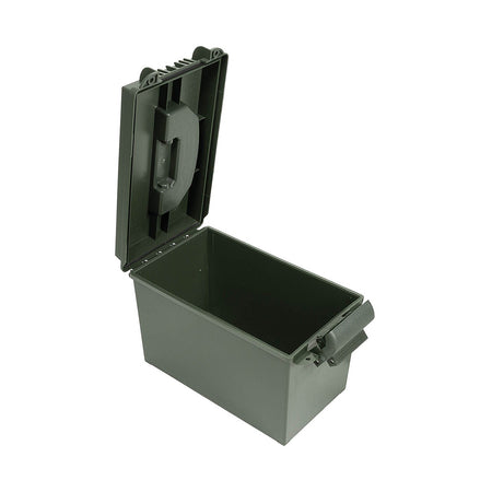 MFH US Ammo Box Plastic cal. 50mm Medium OD Green