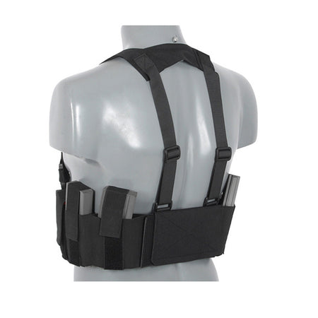 Amomax Light Weight Speed Chest Rig Vest Black 