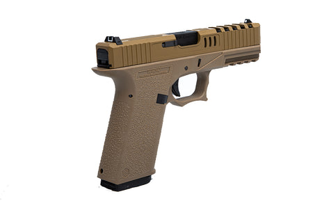 Cybergun Armorer Works Custom VX7 Airsoft Pistol Mod 2 Tan GBB