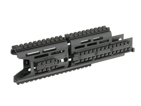 Cyma Airsoft AK Modular Key-Mod Front Handguard Long Black