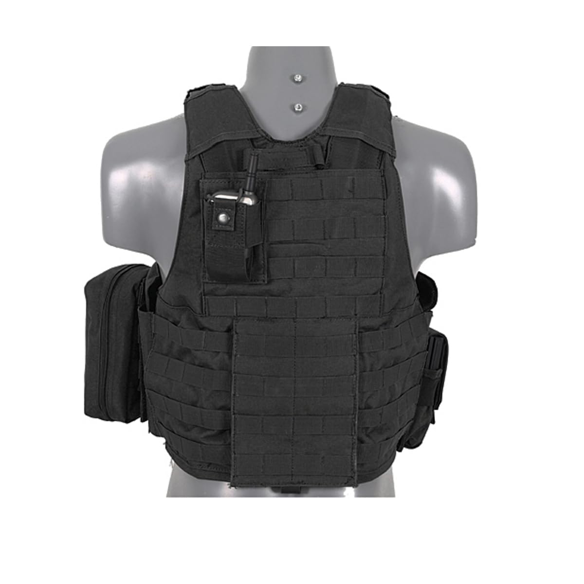 8 Fields Airsoft Combat Vest Black 