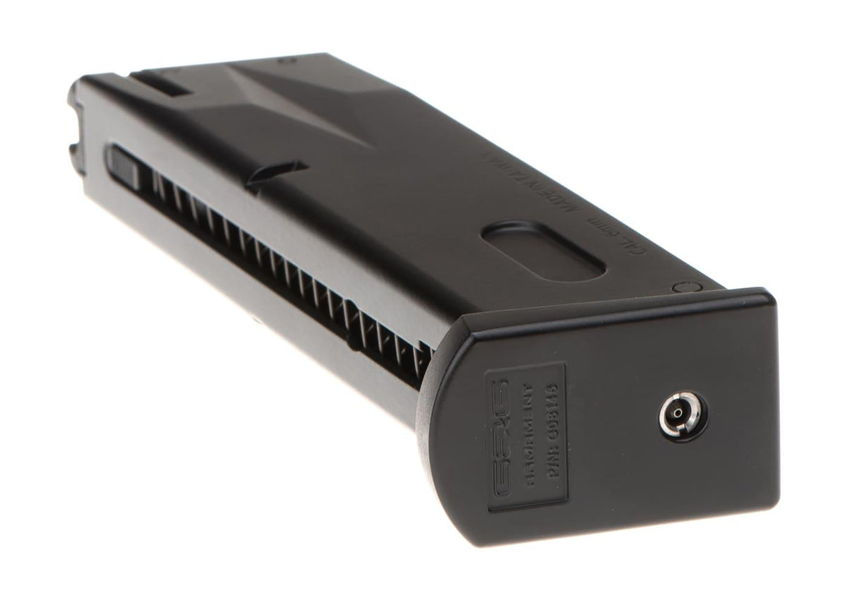 G&G GPM92 Green Gas Magazine 27rd GBB Black 6mm