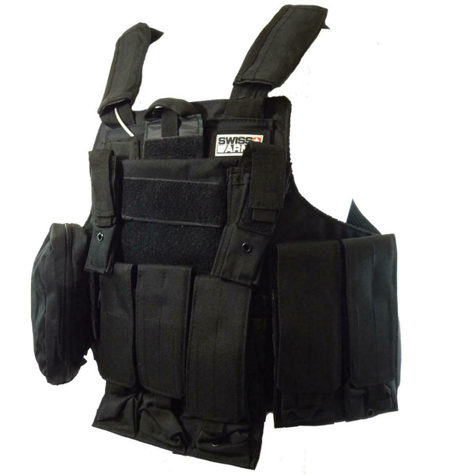 Swiss Arms CIRAS Airsoft Vest Black 