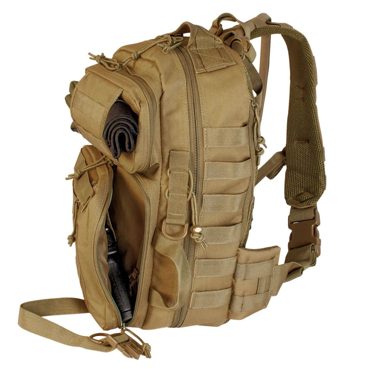 Red Rock Outdoor Gear Rambler Sling Pack 16ltr Dark Earth