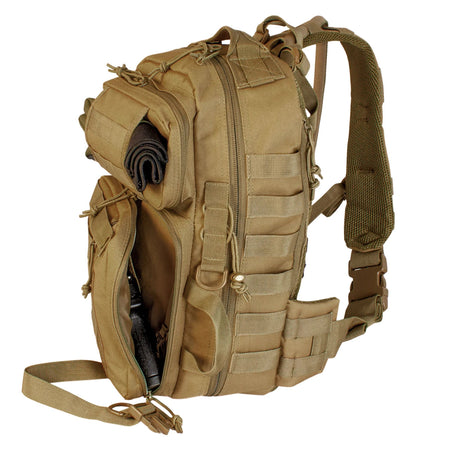 Red Rock Outdoor Gear Rambler Sling Pack 16ltr Dark Earth