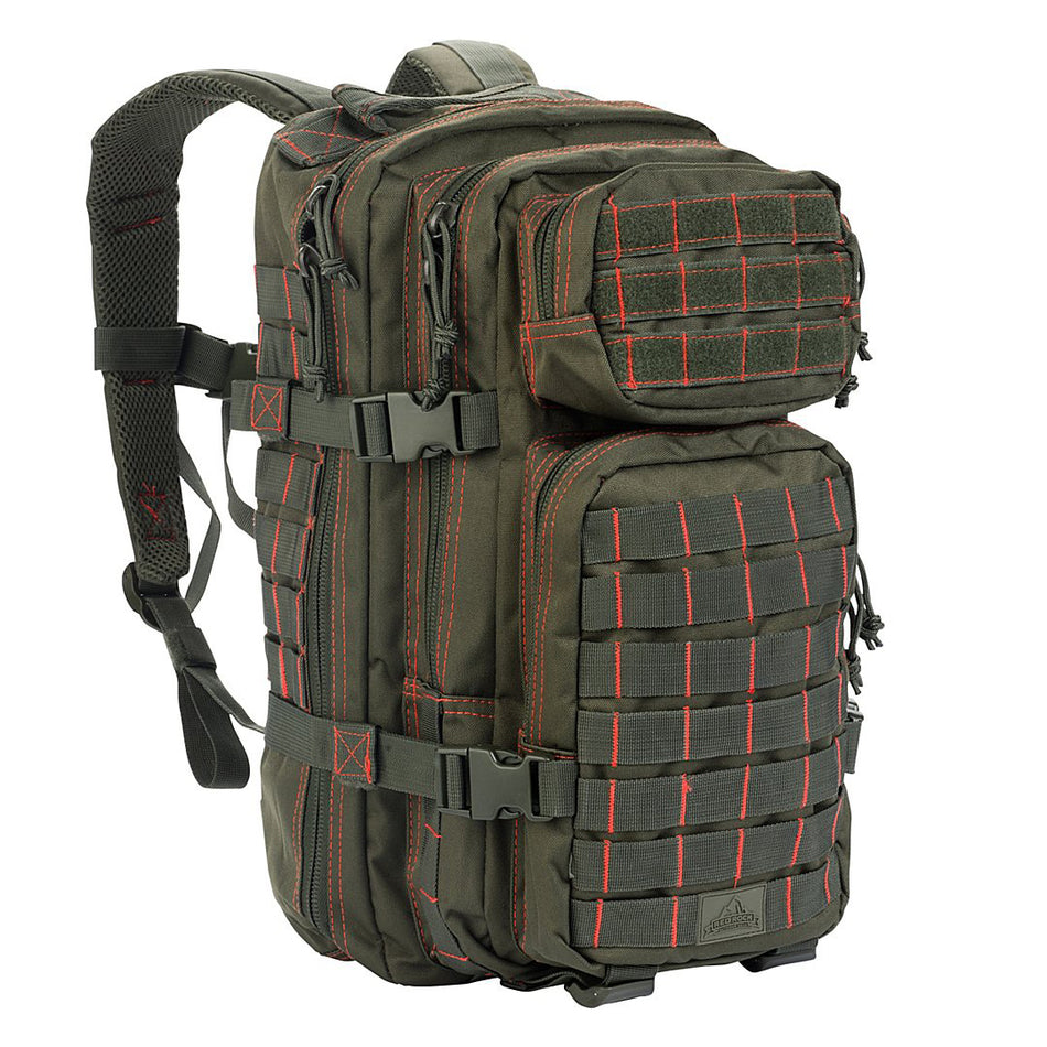 Red Rock Outdoor Gear Rebel Assault Pack Green / Red Pin