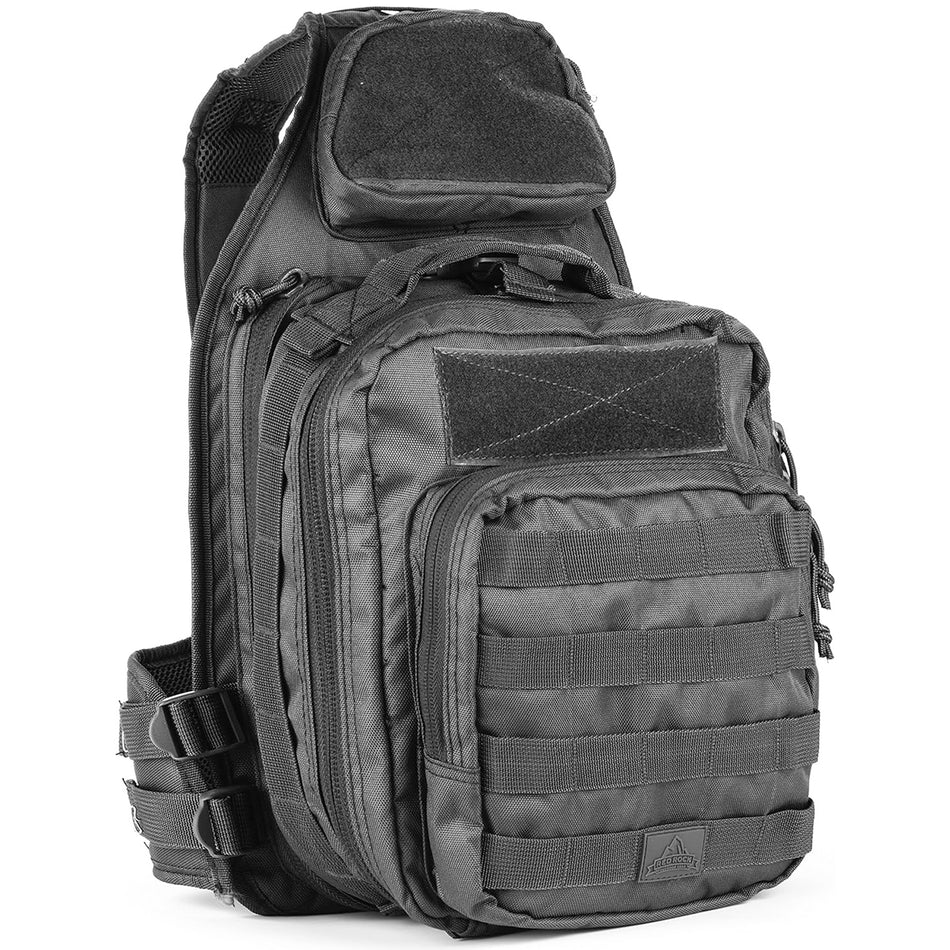 Red Rock Outdoor Gear Recon Sling Pack Pistol Range Bag Grey