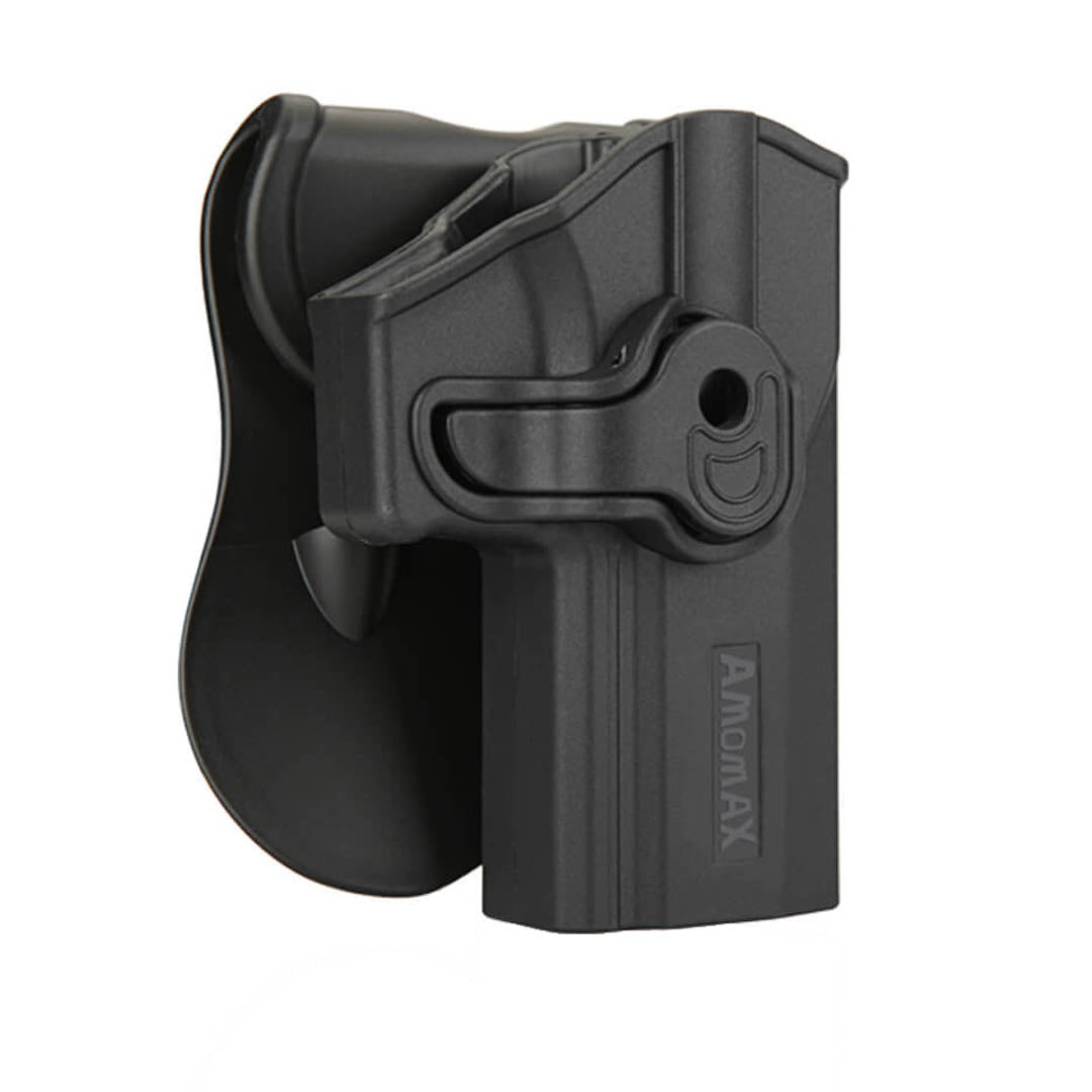 Amomax Retention Holster For Sig Sauer P320 Carry M18 R/H Black