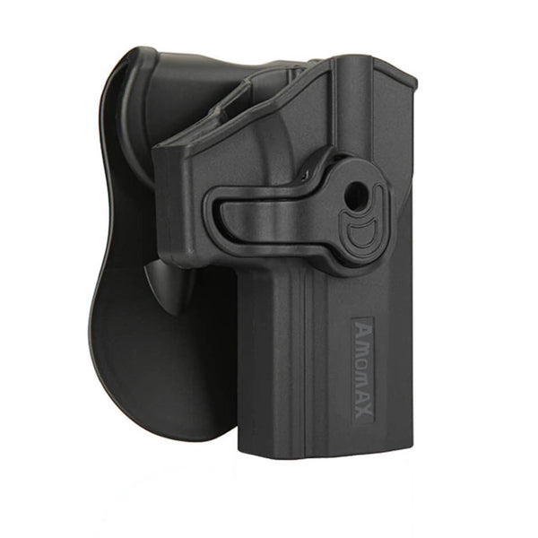 Amomax Retention Holster For Sig Sauer P320 Carry M18 R/H Black