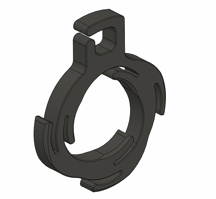 Retro Arms Airsoft Outer Barrel Rail Centering Insert Between M-LOK