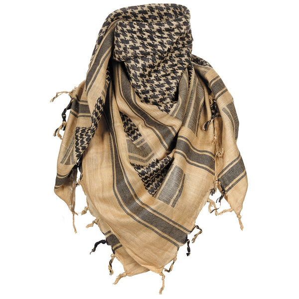 MFH Shemagh Sand & Black 