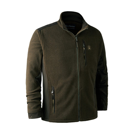 Deerhunter Muflon Zip-In Mens Fleece Jacket Art Green