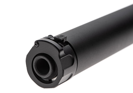 5KU Socom 5.56 Airsoft Silencer 180mm 14mm CCW Black