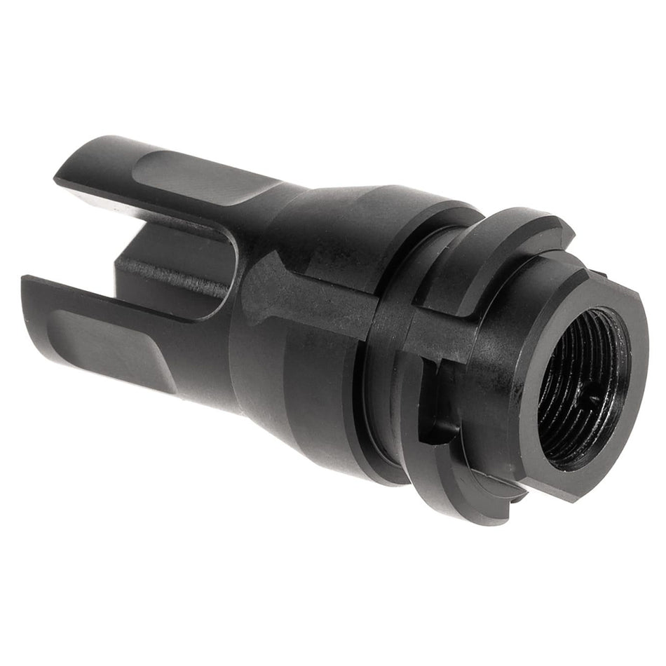 PTS Airsoft Dead Air KeyMicro Flash Hider 14mm CCW Black
