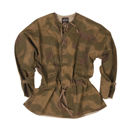 Mil-Tec 100% Cotton Replica WW2 German Smock Tan & Water Camo