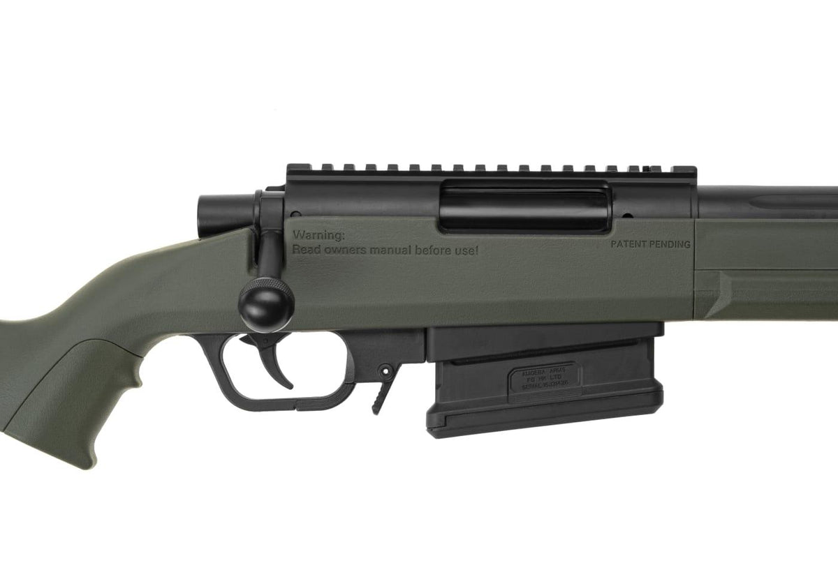 Ares Amoeba Striker AS-02 Bolt Action Airsoft Scout Sniper Rifle Green