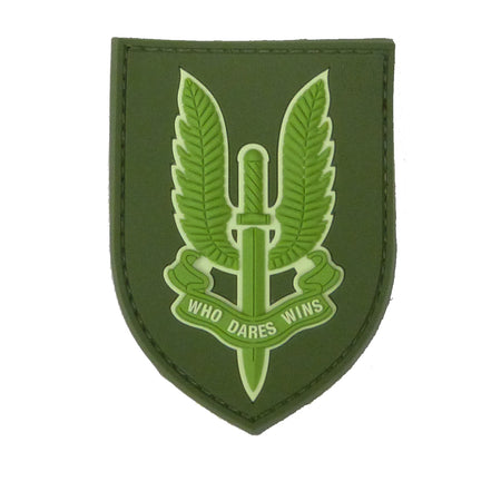 SAS Who Dares Wins Airsoft Patch Various Colours 