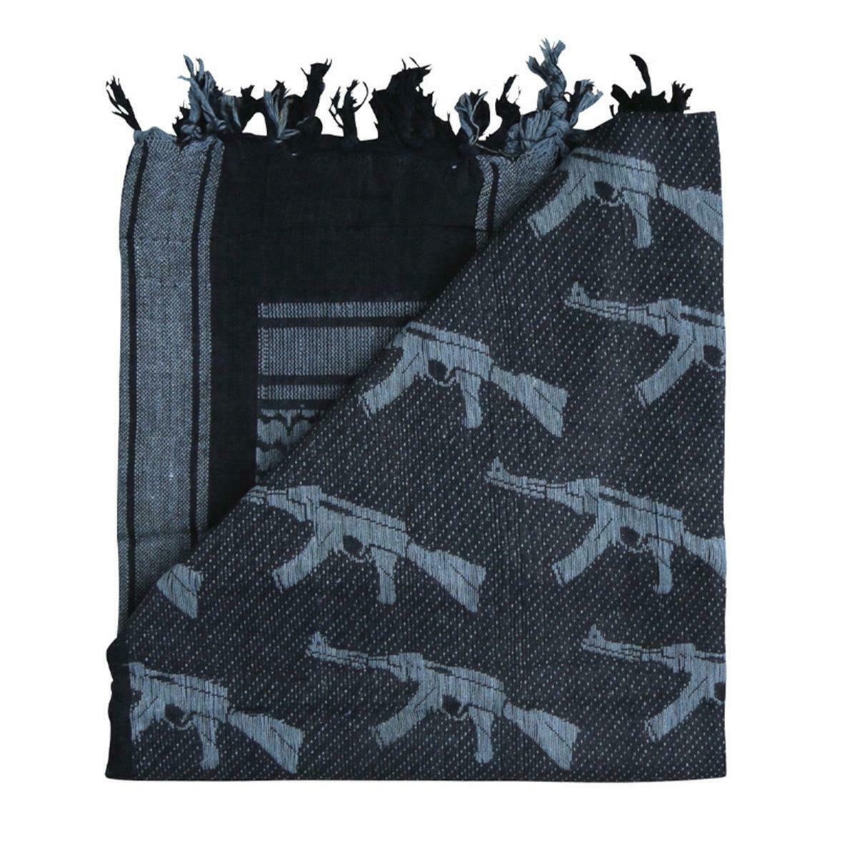 Kombat Shemagh With Rifle Logo