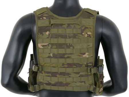8 Fields Rifleman Molle Chest Rig Harness Vest Multi Tropic