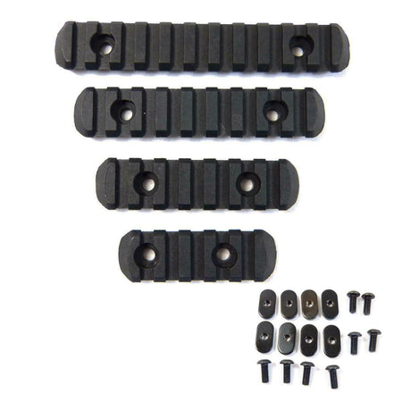 Element Polymer 4 Piece MPOE Airsoft Rail Set 20mm EX254